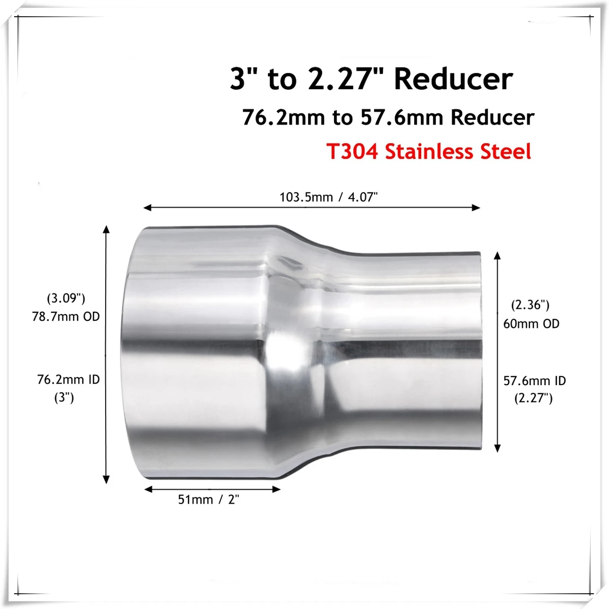 76mm à 57mm