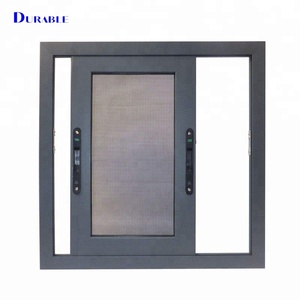 Kasırga darbe pencereler çift camlı alüminyum çerçeve yalıtım temperli ev ev sürgülü pencereler 3 parça sürgülü pencere - Product Image 3