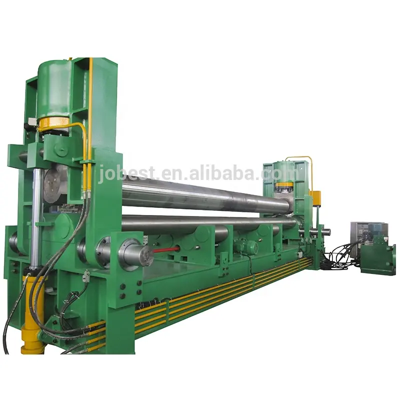 Nantong JOBEST W11SNC-25x6000 3 roll plaat buigen machine 6 m