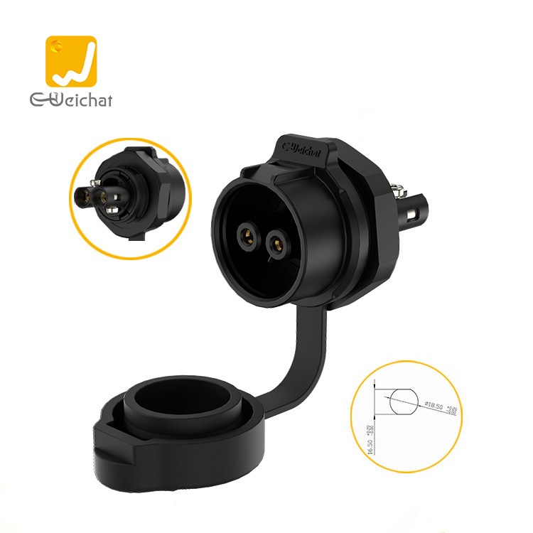 LP16-2pin Female Socket Panel