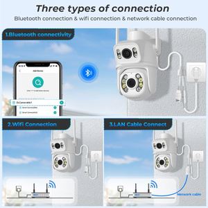 Cámara IP inalámbrica Seguimiento automático Gran angular con Ai y almacenamiento local Tarjeta Sd Home Guard Security 2 - Product Image 5