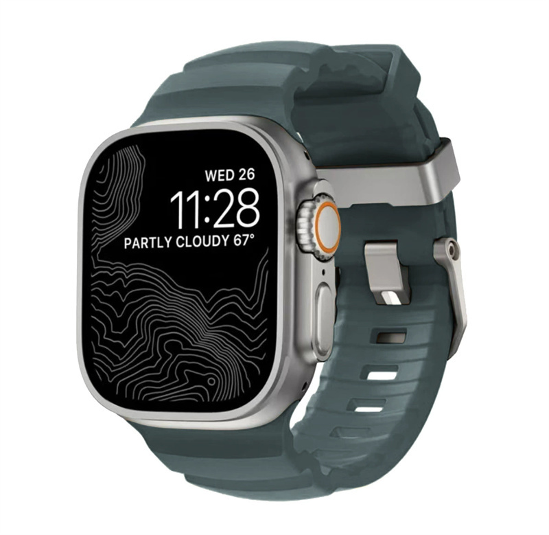 12#Haze green (Silver Buckle)