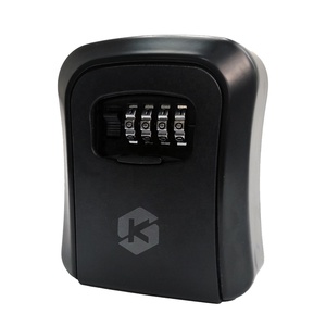 Combination Lockbox <strong>Code</strong> Lock Secure Key Holder Wall Mounted Keysafe for Family Realtor