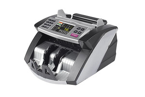 Máquina contadora de billetes, contador de dinero, capacidad de tolva de detección de color 3D UV MG MT IR, 200 - Product Image 2