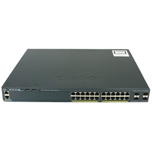 Ban Đầu chuyển đổi mạng <span class=keywords><strong>WS</strong></span>-C2960X-24PSQ-<span class=keywords><strong>L</strong></span> 2960x24 cổng 2 SFP với PWR-C2-640WAC - Product Image 1