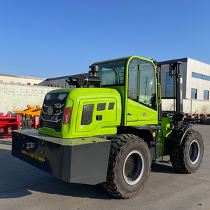 Off-Road Heftruck 4wd 3.5ton 4ton 5ton 6ton 4X4 Ruw Terrein Vorkheftruck Met Volledige Vrije Mast - Product Image 1