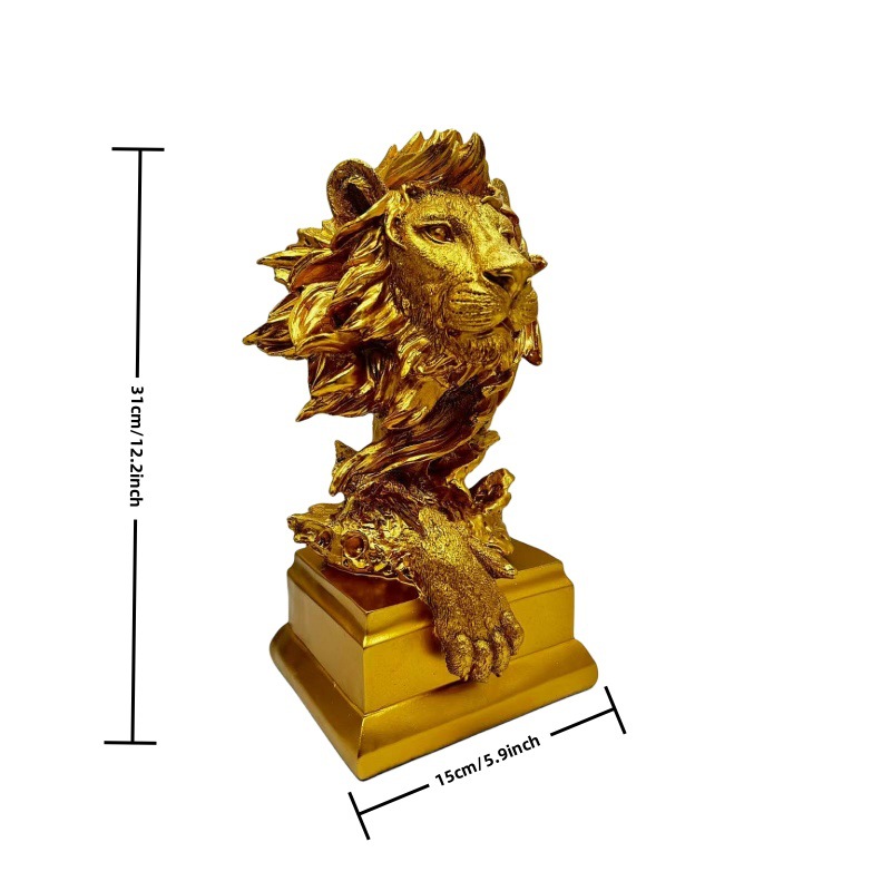 Lion doré 1pc