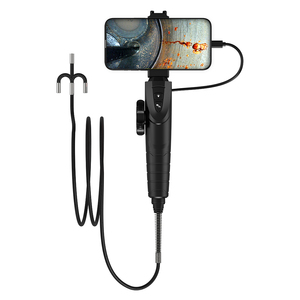 Sonda girevole a 2 vie periscopio Mobile da 6MM compatibile con fotocamera videoscopio IOS per Smartphone Android - Product Image 1