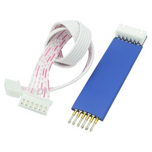 2.54mm4P 6P Testnadel Federnadel 4 6 Fußunterstützung ForSTC STM32 STM8 1 Chip Maschine brennen schreiben Mikrocontroller programmierung