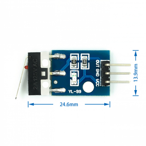Schlagsc halter Auto Hubschrauber Crash Kollision sensor Modul Roboter modell Für Arduino mit Dupont-Kabel