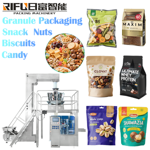 Tự động dạng hạt pre-made Túi máy đóng gói cho đồ ăn nhẹ Nuts chip trái cây sấy khô Nho Khô Gummy kẹo bánh quy Cookie - Product Image 1
