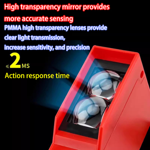 MDCN 0-20M High Precision Optical Car Wash <strong>Sensor</strong> Switch 220V NPN PNP NO NC <strong>Reflective</strong> Relay Output Photoelectric Detection - Product Image 2