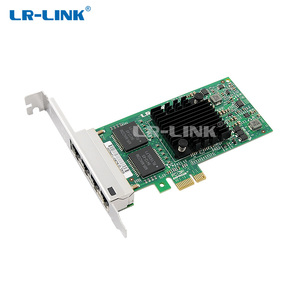 LREC9224PT Intel I350ギガビットイーサネットデスクトップアダプターPCI-E4xrj45ポートLANカード - Product Image 2