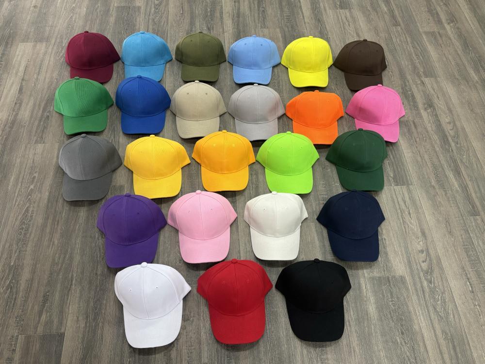 Casquette de baseball 6 panneaux en polyester