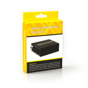 Convertidor de amplificador de audio coaxial a analógico Toslink digital, codificador de video para DVD de cine en casa - Product Image 4