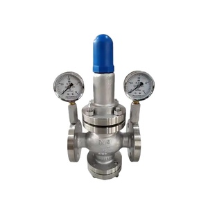 Прямые продажи с фабрики с манометром из нержавеющей стали редукционный клапан фланцевого соединения редукционный клапан - Product Image 4