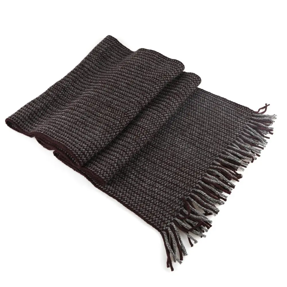 OEM Viscose Cotton Cashmere Rayon Hand Knitting Scarf