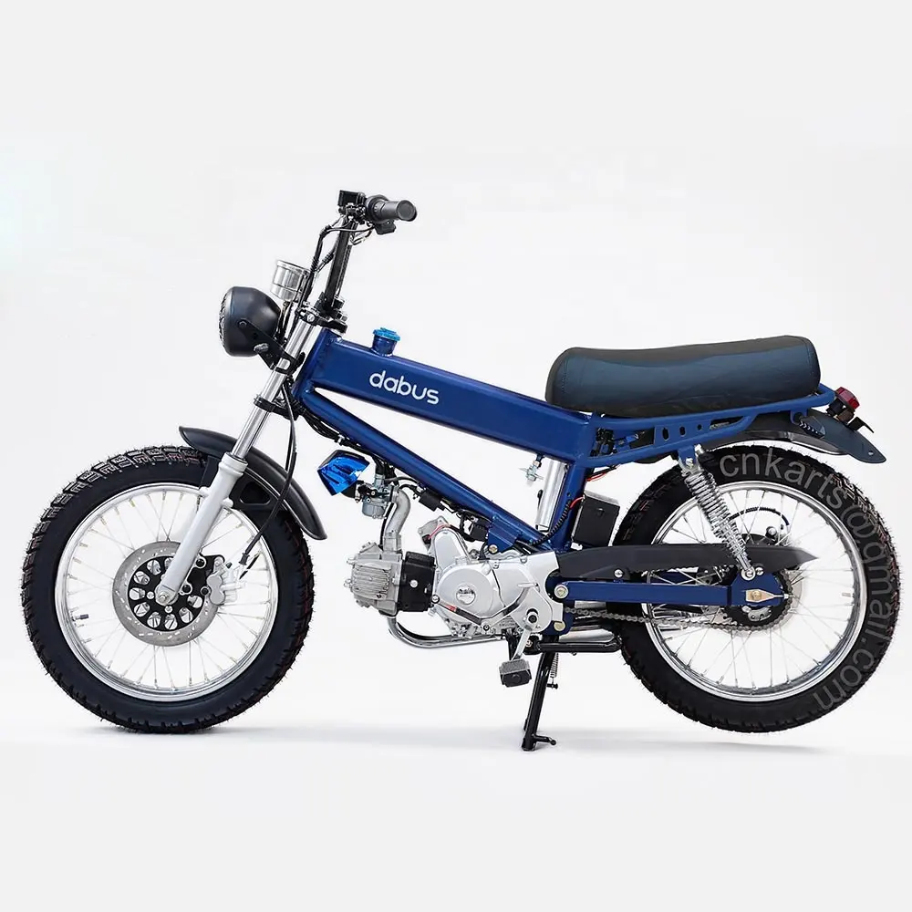 BMX शावक बाइक गैस मोटर चालित साइकिल के साथ बंद सड़क मोटोक्रॉस बाइक 50cc 110cc 125cc इंजन और फ्रेम में निर्मित वयस्कों के लिए ईंधन टैंक