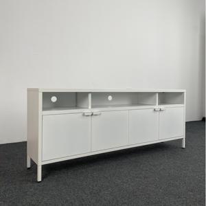 Openshelf <span class=keywords><strong>TV</strong></span> đứng 4 cửa hiện Đại Kim Loại đơn vị tủ cho phòng khách l-hình dạng xử lý có thể điều chỉnh kệ cho nhà đồ nội thất khách sạn - Product Image 4