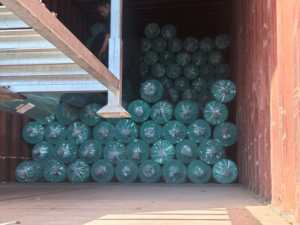 ตาข่ายผ้า HDPE ใช้สำหรับทำไรผมตาข่ายถักทรงสามเหลี่ยมสำหรับจัดงานแต่งงานและใช้กลางแจ้ง - Product Image 2