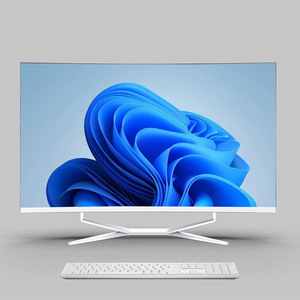 Venta caliente 32 "Pantalla curva Gaming Computadora de escritorio Core I5 12450H 16GB RAM 1TB SSD OEM Todo en una PC Computadora monobloque - Product Image 1