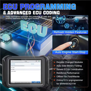 XT90 con mappa topologica OBD2 Scanner codifica ECU programmazione chiave 42 + servizi aggiornamento gratuito strumento diagnostico sistema completo