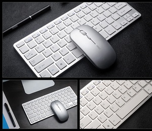 Factory Supply Portable 2.4G Wireless and bluetooth <strong>Keyboard</strong> and <strong>Mouse</strong> Combo Sets with USB Receiver for Home Office <strong>Use</strong> - Product Image 4
