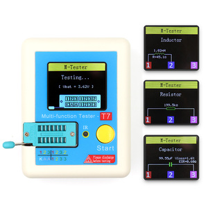Probador de transistores de diodo TFT, medidor de capacitancia de triodo, detector de multímetro, NPN, PNP, MOSFET, IR, multifunción - Product Image 4