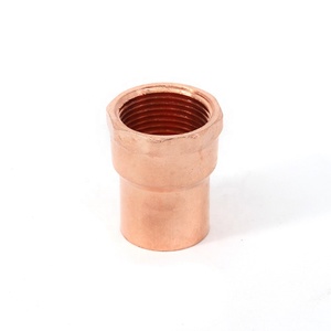 Copper Male/Female Adaptor Socket Pipe Connector Thread Plumbing Fittings NPT Thread USA <strong>Standard</strong>