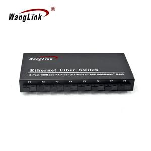 高性能2ポート逆PoEスイッチ10/100/1000 Mbpsと8ポート光ファイバネットワークソリューション - Product Image 1
