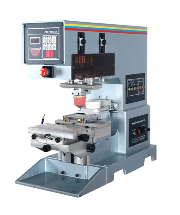 पैीन स्याही कप सिंगल/एक रंग टेप पैड प्रिंटिंग मशीन