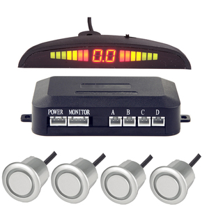 <strong>Car</strong> Auto Vehicle <strong>Reverse</strong> <strong>Backup</strong> Radar System <strong>LED</strong> Distance <strong>Display</strong> with 4 Parking <strong>Sensors</strong> Distance Detection Sound Warning - Product Image 4