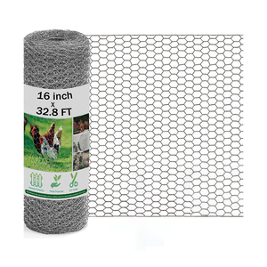 Suministro de fábrica, alambre de pollo hexagonal recubierto de PVC de doble giro, Red de alambre hexagonal galvanizada, malla de alambre hexagonal galvanizada - Product Image 4