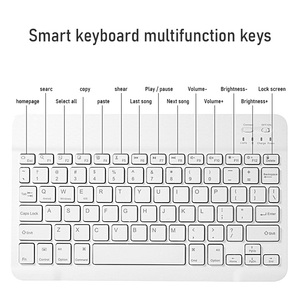 Teclado y ratón BT para Apple, Teclado inalámbrico para tableta, teléfono, iPad, Xiaomi, Samsung, Huawei, Android, IOS, Windows - Product Image 4