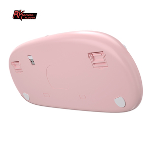 Royal Kludge RK Round pink Mini Gaming <strong>Keyboard</strong> <strong>Programmable</strong> 68 Keys Round Keycaps Retro Typewriter <strong>Mechanical</strong> <strong>Keyboard</strong> for Girl - Product Image 6