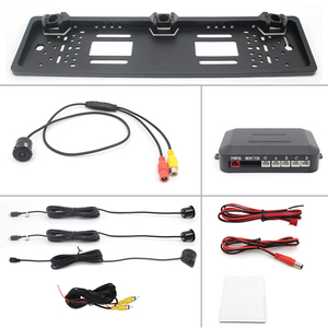 Eu Frame Camera Front and Rear Side View Camera Not Include Monitor System Wireless Car <strong>Reverse</strong> 6 Probes <strong>Sensor</strong> Visible Radar - Product Image 4