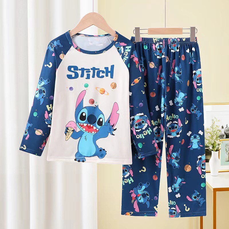 Costume long YB - Autocollant bleu