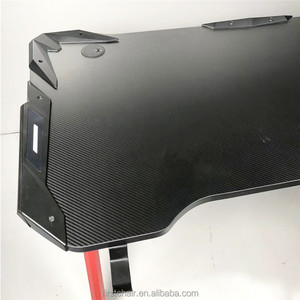 LED-Gaming-Schreibtisch Büro tisch PC Computer Bester Gaming-Schreibtisch für rechteckigen Holz-Gaming-Tisch - Product Image 4