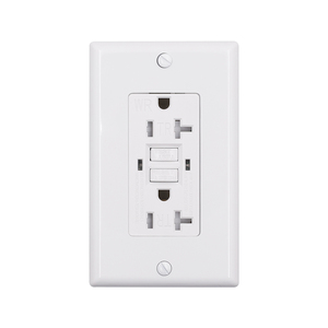 上海Linsky 20A 125V 60HZ自检GFCI插座美国标准GFCI插座，带TR WR - Product Image 1