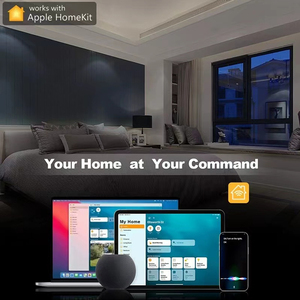 JRUMP Apple Homekit Interruptor <strong>Smart</strong> Home <strong>Touch</strong> <strong>Switch</strong> WIFI Voice Light <strong>Switches</strong> Siri Voice Control Matter <strong>Smart</strong> <strong>Switch</strong> - Product Image 4