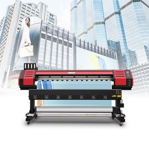 Grande formato eco solvente unidirezionale pellicola di visione adesivo in vinile flex banner stampante macchina da stampa 1.6m 1.8m plotter da taglio - Product Image 6