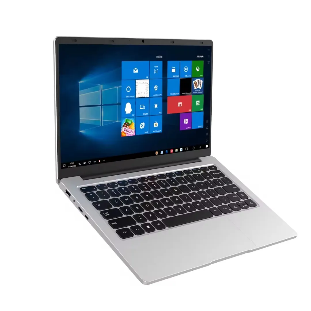 Wholesale cheapest laptop bulk purchase 14 inch Intel N3350 4+64gb 180 degree DDR4 personal student laptops for sale cheap
