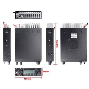 AnyTone AT-6666PRO 28-29.7MHz 10-Meter 40-Channel Amateur Radio AM/FM/USB/LSB/PA/CW Mode Radio Transceiver + <strong>Programming</strong> Cable - Product Image 6