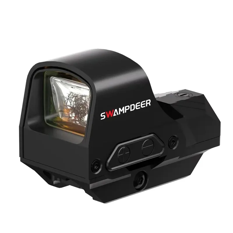 Tactical HD511A Scope solar energy illuminato black Reflex Sight Red Dot optics per la caccia