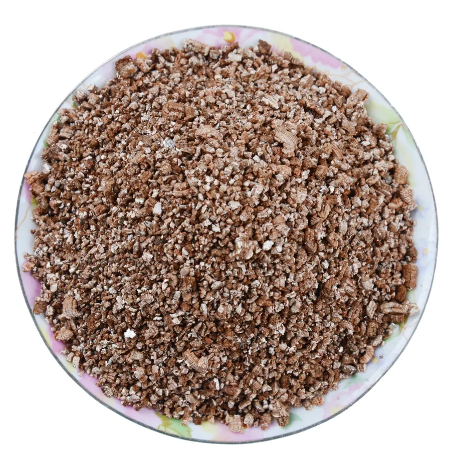 Bouteille de vermiculite brute, 50g, en or et argent