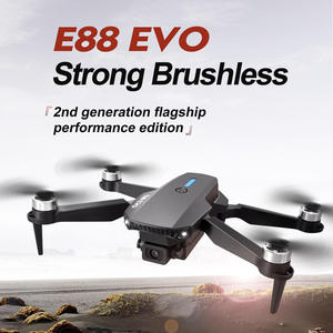 E88 EVO迷你Dron无刷电机遥控四轴飞行器双摄像头1080P Wifi光流位置遥控无人机 - Product Image 2