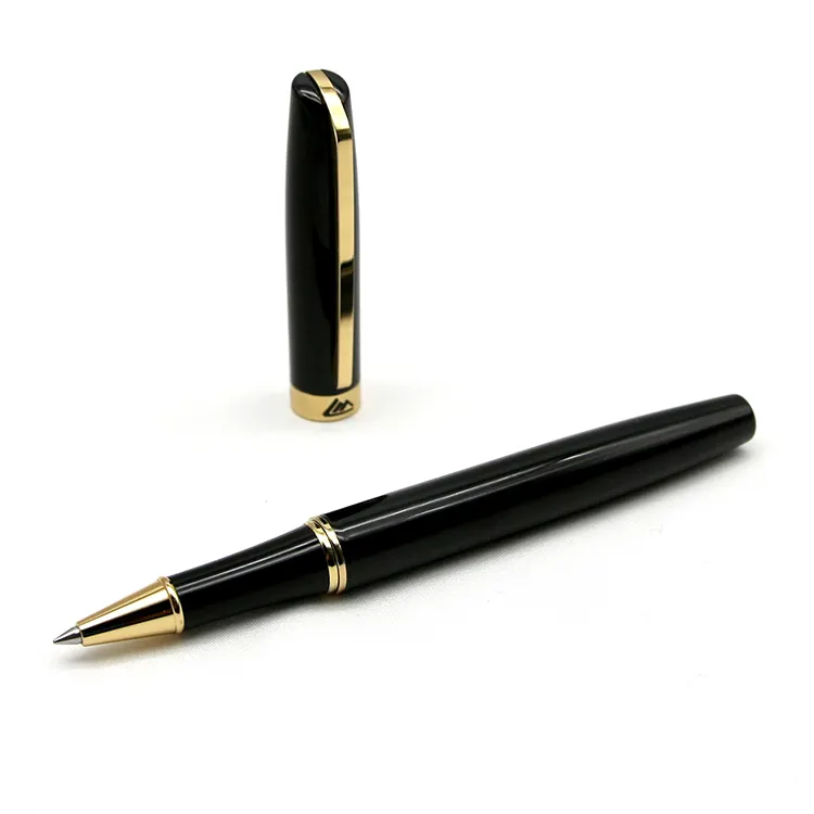 Lmiotur 새로운 럭셔리 고품질 선물 세트 OEM 로고 쓰기 악기 금속 롤러 펜