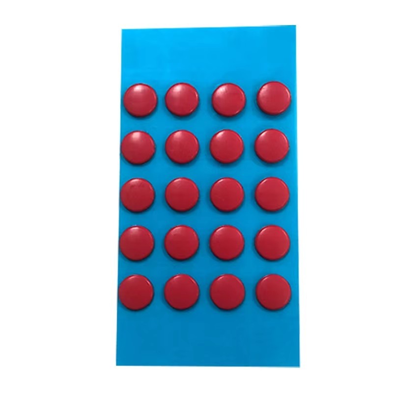 6mm 20 pièces rouge