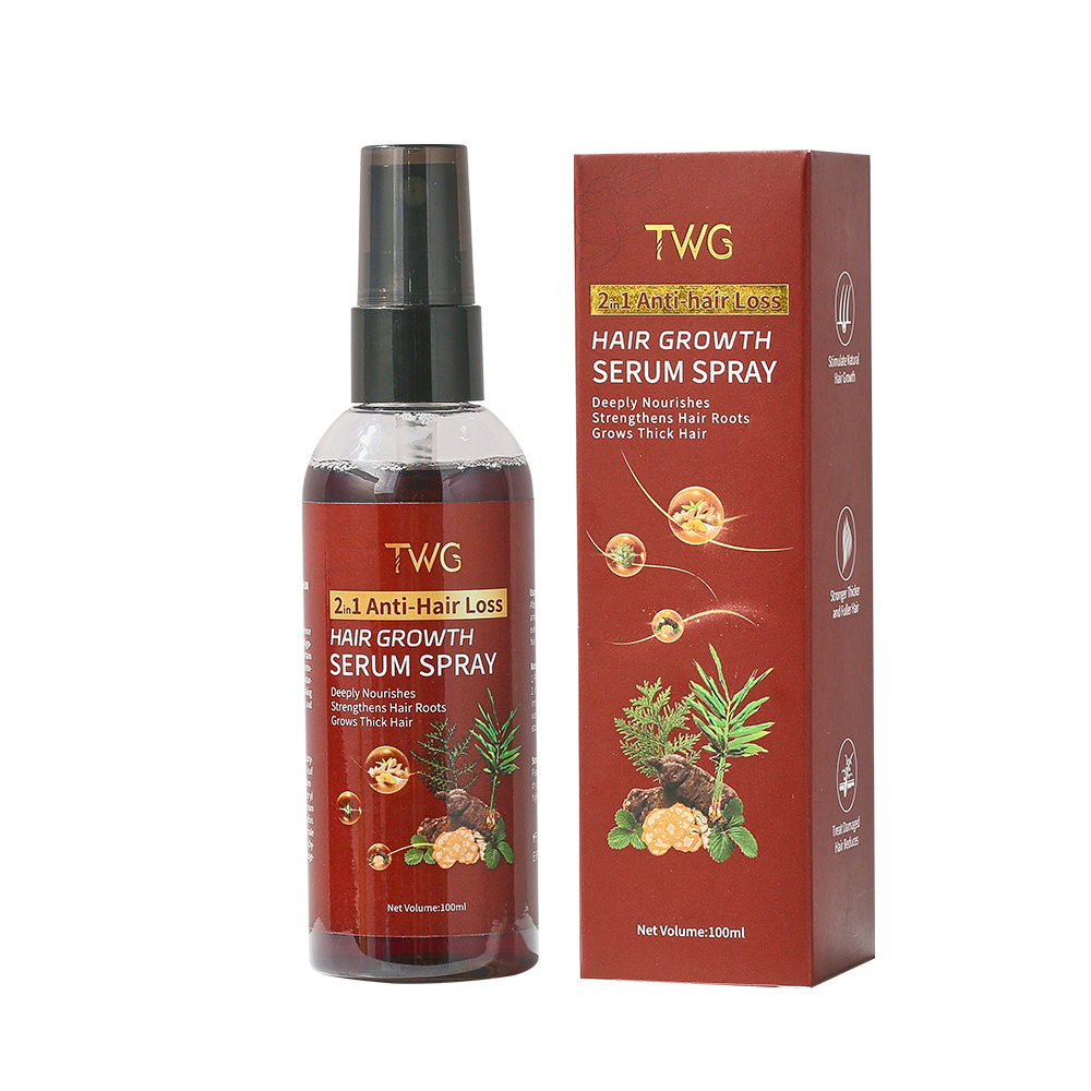 5922 TWG 2 in 1 Anti Loss Hair Growth Serum Spray 100ml