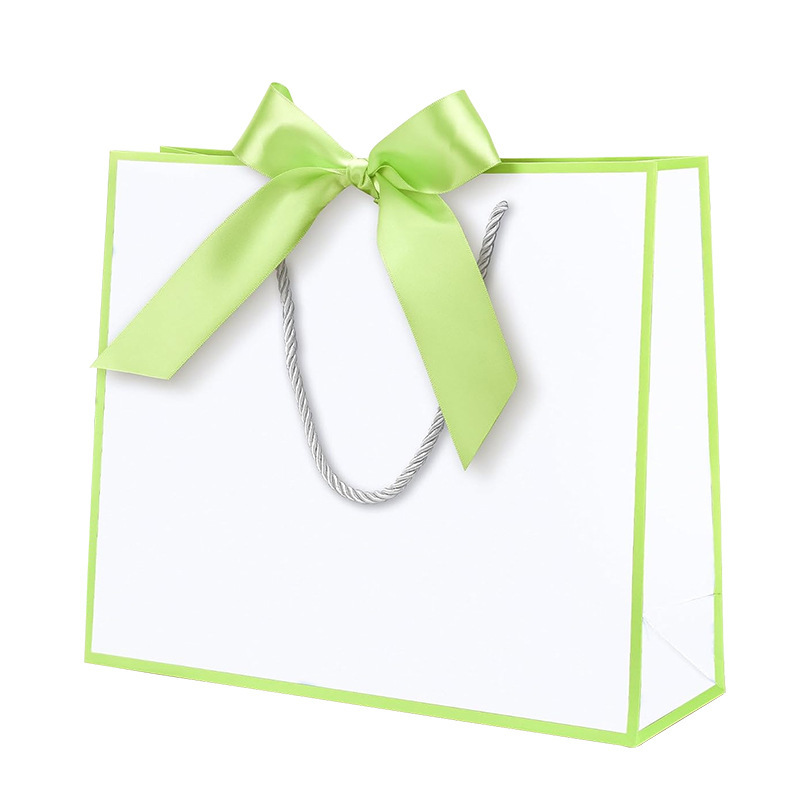 bianco con lato verde